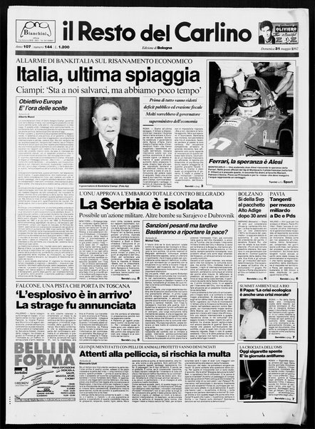 Il Resto del Carlino : giornale dell'Emilia